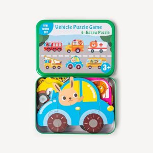 Set de 6 puzzles: Mis primeros puzzles animales y transportes