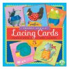 Tarjetas para enhebrar animales simpáticos