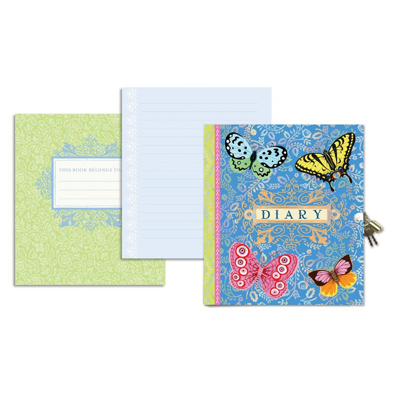 Diario mariposas Eeboo