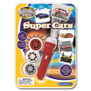 Linterna con proyector super coches