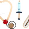 Set de médicos con bata