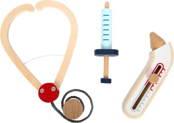 Set de médicos con bata