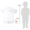 Set de médicos con bata