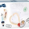 Set de médicos con bata