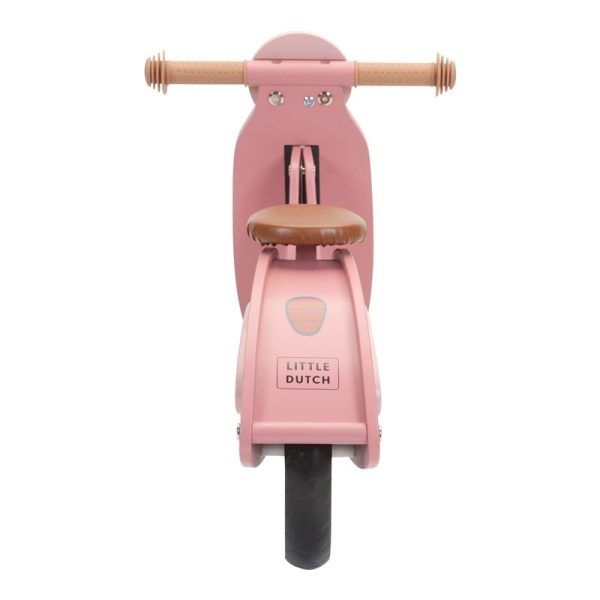 Scooter madera rosa Little Dutch