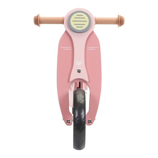 Scooter madera rosa Little Dutch