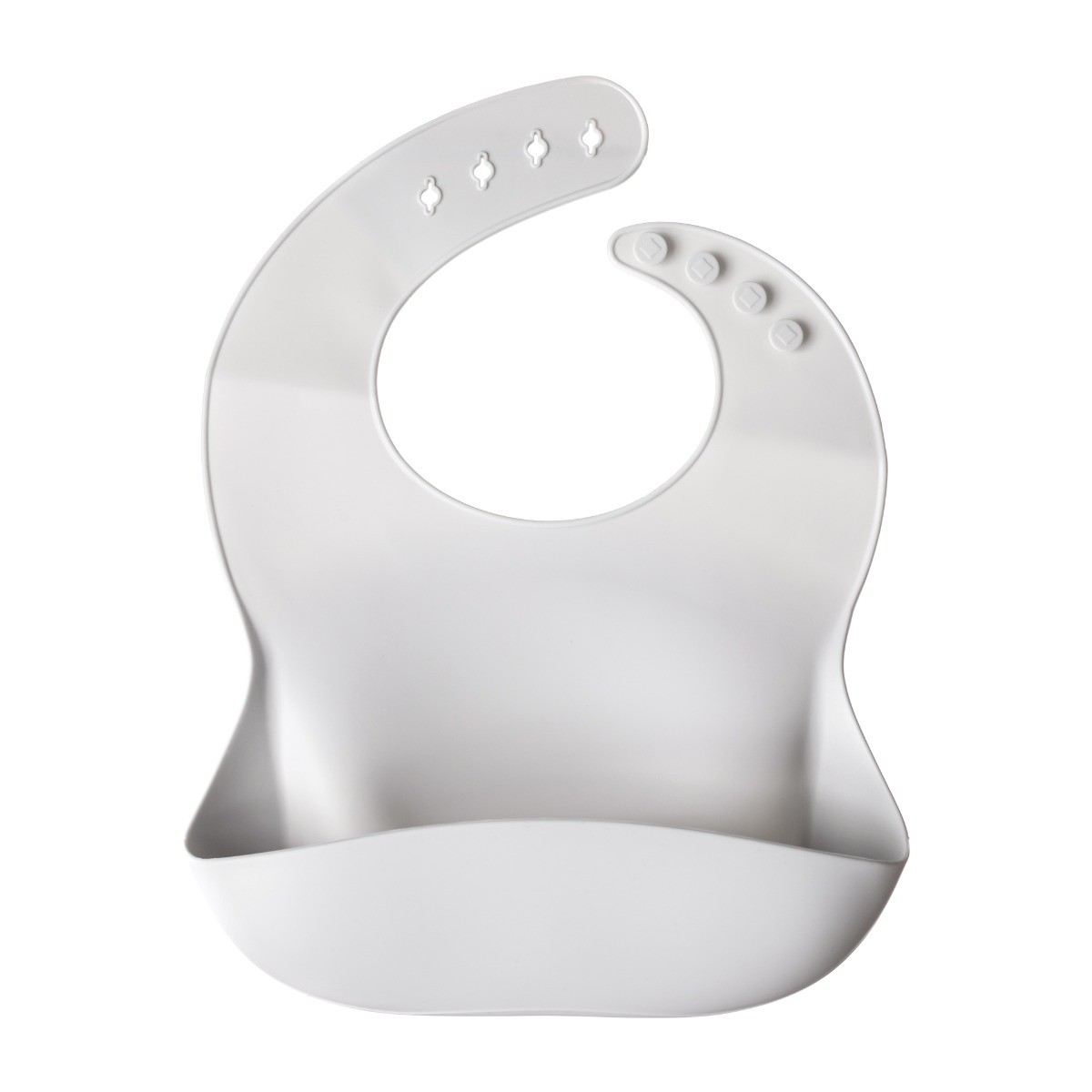 Babero de silicona grey Mundo Petit Babero de silicona grey Mundo Petit