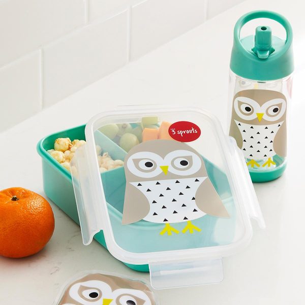Fiambrera tipo bento búho 3Sprouts
