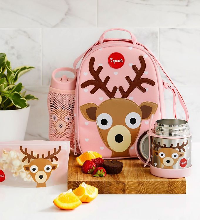 Botella para peques sin BPA 330ml modelo ciervo 3Sprouts Botella para peques sin BPA 330ml modelo ciervo 3Sprouts