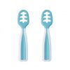 Pack de 2 cucharas de aprendizaje azul