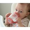 Taza de aprendizaje 270 ml brilla en la oscuridad rosa