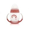 Taza de aprendizaje 270 ml brilla en la oscuridad rosa