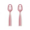 Pack de 2 cucharas de aprendizaje rosa