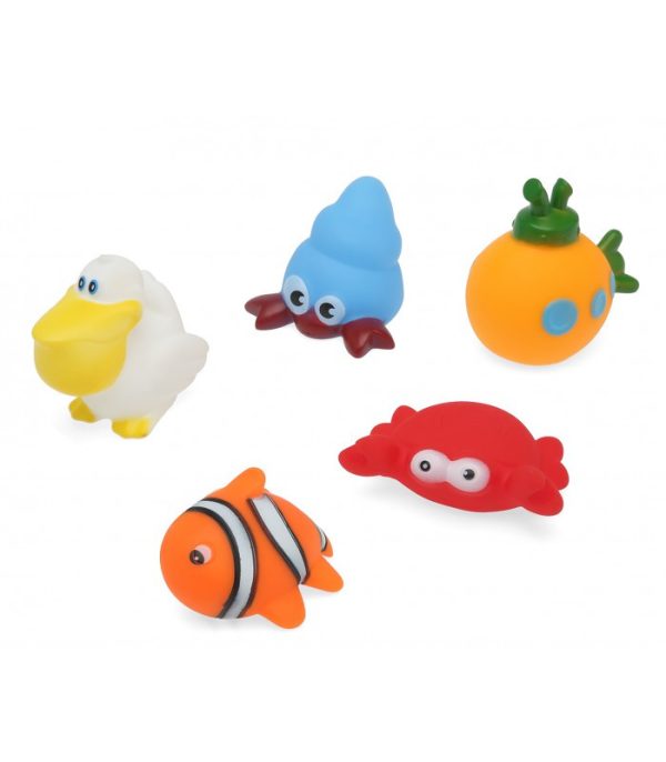 Set de 5 animalitos antimoho para el baño
