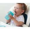 Vaso antiderrame 360° con tapa Step azul 300ml