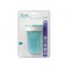 Vaso antiderrame 360° con tapa Step azul 300ml