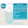 Vaso antiderrame 360° con tapa Step azul 300ml