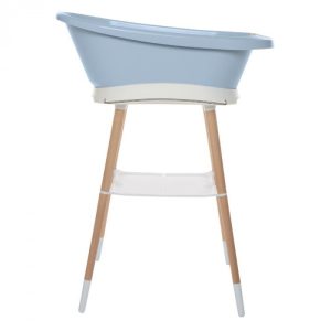 Set de bañera Celestial Blue con asiento y desagüe Sense LED Bebé-Jou