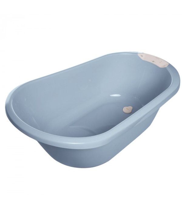 Set de bañera Celestial Blue con asiento y desagüe Sense LED Bebé-Jou