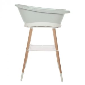 Set de bañera Sky Green con asiento y desagüe Sense LED Bebé-Jou