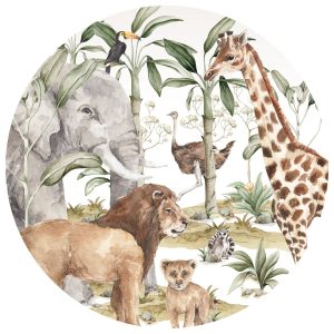 Circulo Papel auto adhesivo Savanna