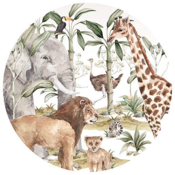 Circulo Papel auto adhesivo Savanna