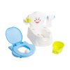 Orinal WC divertido con portarollos