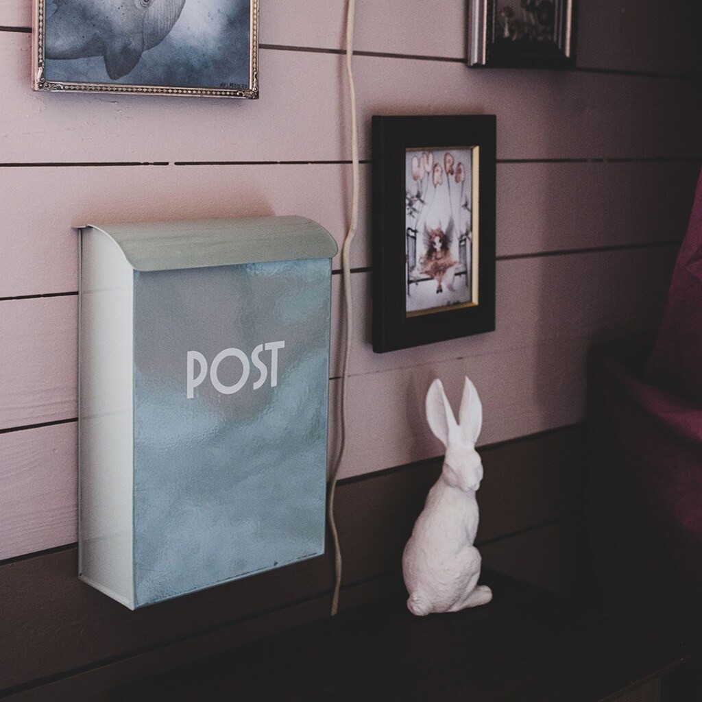 Buzón post box verde mint Buzón post box verde mint