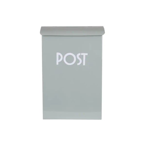 Buzón post box verde mint