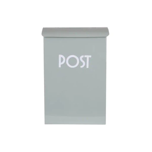 Buzón post box verde mint