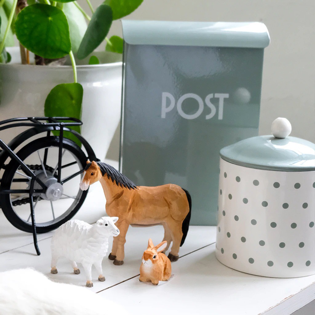 Buzón post box verde mint Buzón post box verde mint