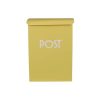 Buzón post box amarillo