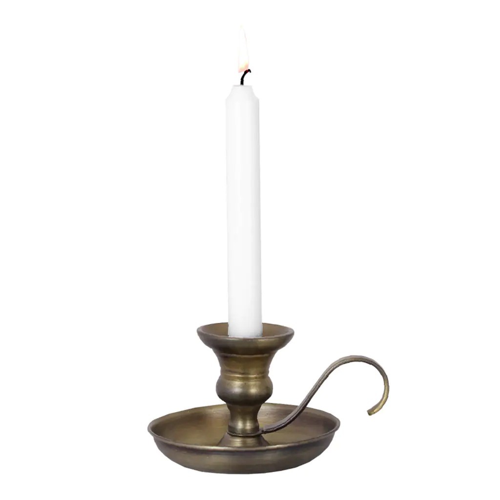 Palmatoria Gunnar antique brass