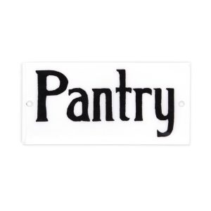 Placa decorativa Pantry