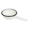 Colador esmaltado blanco Emil