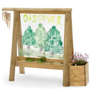 Pizarra de madera Discovery crea y pinta