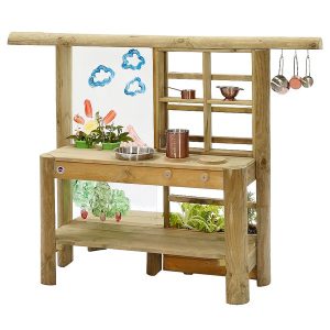 Cocinita de madera para exterior Discovery