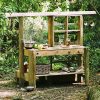 Cocinita de madera para exterior Discovery