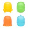 Set de 4 juguetes de baño desmontables y lavables Ubbi
