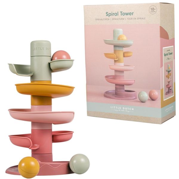 Circuito de bolas rosa Little Dutch