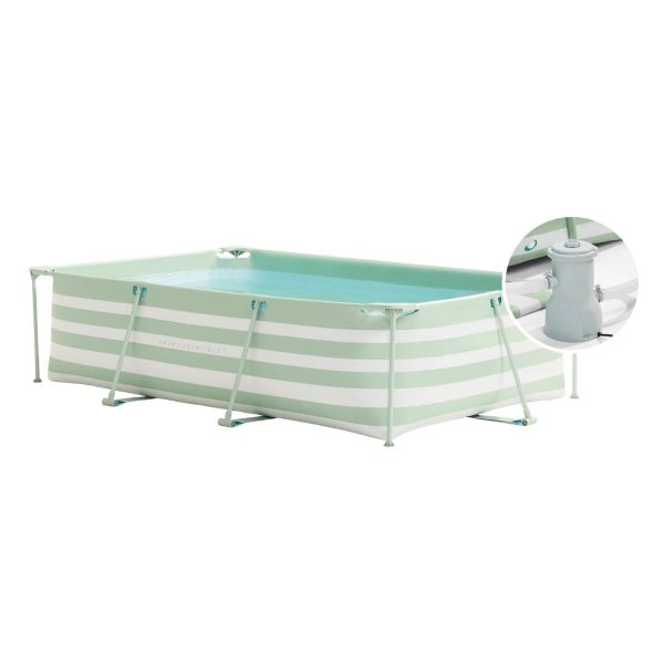 Piscina desmontable mint 300x200x75 con bomba de filtración