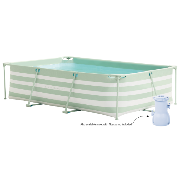 Piscina desmontable mint 300x200x75 con bomba de filtración