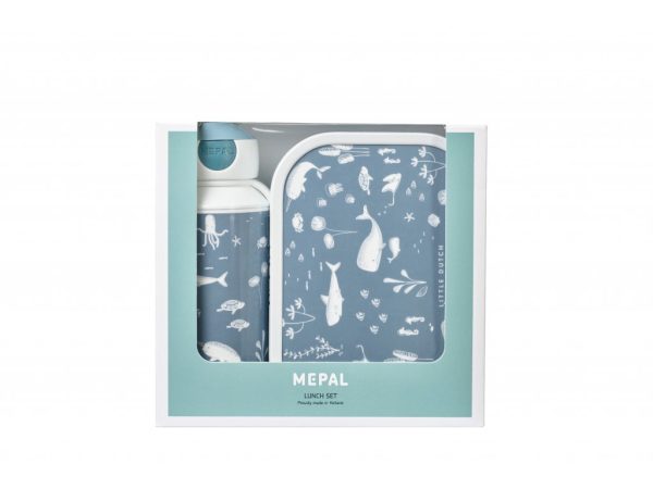 Pack almuerzo con fiambrera y botella Ocean