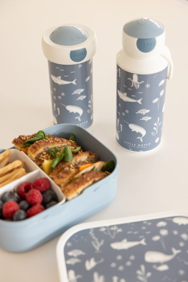 Pack almuerzo con fiambrera y botella Ocean