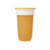 Vaso antiderrame 360° con tapa Step mostaza 300ml
