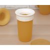 Vaso antiderrame 360° con tapa Step mostaza 300ml