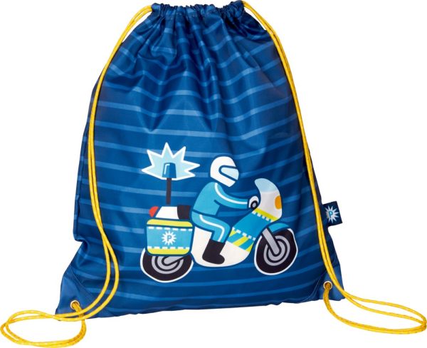 Bolsa merienda o mudas personalizable policía Spiegelburg