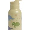Botella de acero dinosaurios 350 ml A Little Lovely Company