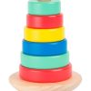 Torre para apilar de madera