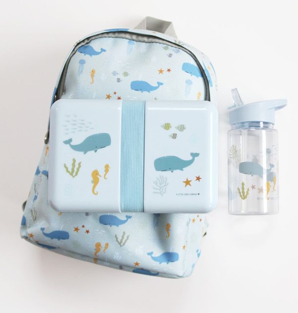 Mochila Ocean pequeña personalizable A Little Lovely Company